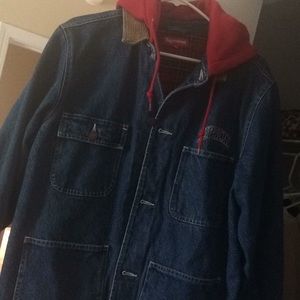 Supreme FW17 hooded coat